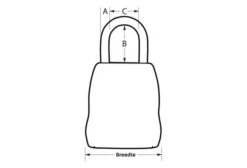 MasterLock 5400 Padlock Key Storage 8 MasterLock 5400 Padlock Key Storage -Safe Deposit Shop Masterlock sleutelkluis 5400