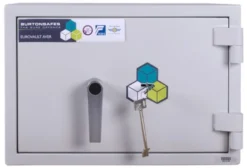 Burton Eurovault Aver Grade 1 Size 1K Security And Fireproof Safe -Safe Deposit Shop aver g1 size 1k front on