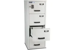 Burton Fire Filing Cabinet FF 4 Fireproof Drawer E