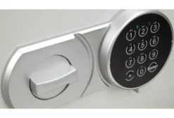 Burton Firebrand Size 2 Fireproof Document Safe -Safe Deposit Shop firebrand keypad closeup 1