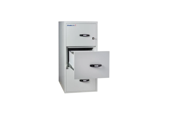 Chubbsafes Fire File 120 - 3 Drawer - 2 Hours Fireproof Filling Cabinet 1 Chubbsafes Fire File 120 - 3 Drawer - 2 Hours Fireproof Filling Cabinet