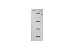 Chubbsafes Fire File 120 - 4 Drawer - 2 Hours Fireproof Filling Cabinet -Safe Deposit Shop firefile31 120 4 kl 001