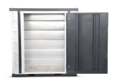 Armorgard 1m FR100-T Forma-Stor - Tool Storage Container -Safe Deposit Shop fr100 front door open