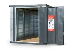 Armorgard 4m FR400-T Forma-Stor - Tool Storage Container -Safe Deposit Shop fr400 t front right door open