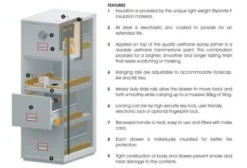 Phoenix Vertical Fire File FS2254F Fireproof Filing Cabinet -Safe Deposit Shop fs2254f 13