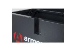 Armorgard OxBox Van Box OX05 - Tool Storage Box -Safe Deposit Shop ox05 close lock recess