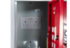 Armorgard Powerstation 10 Door Battery Charging Unit -Safe Deposit Shop pws10 close locker socket