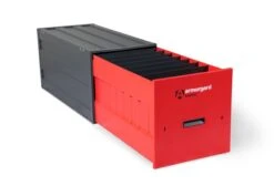 Armorgard TrekDror TKD3 - Tool Storage Drawer 12 Armorgard TrekDror TKD3 - Tool Storage Drawer -Safe Deposit Shop tkd3 front left drawer out dividers